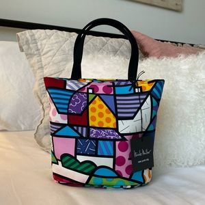 *Rare + Signed* Romero Britto x Nicole Miller Bag